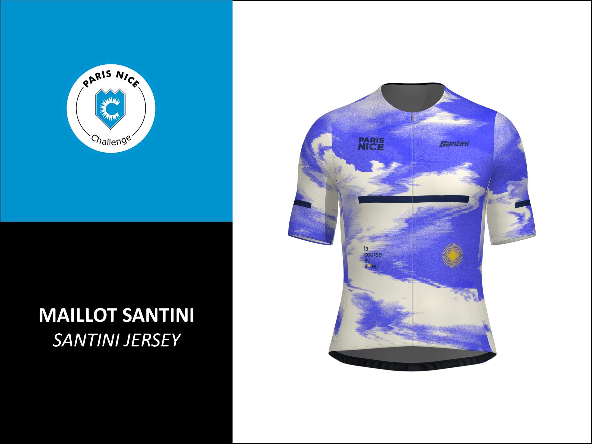 Maillot Santini Paris Nice Challenge