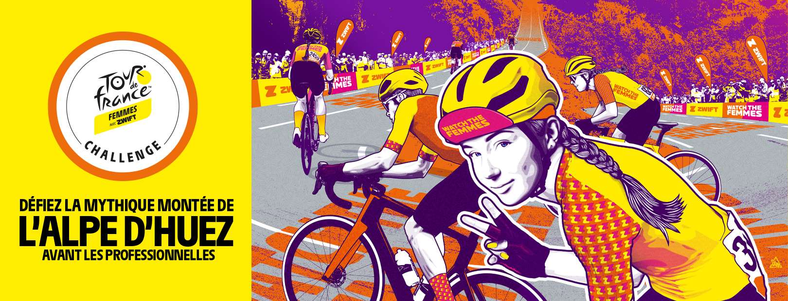 Tour de France Femmes avec Zwift Challenge